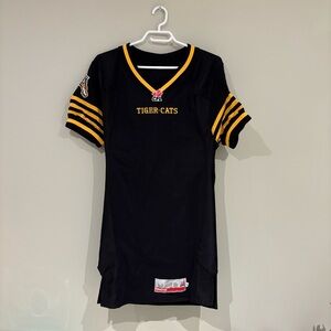 Reebok Black and Yellow Men's Jersey